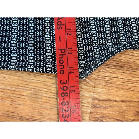 Cabi Twist Back Black And White Midi Dress Size Small - Picture 8 of 9